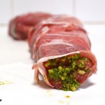 Prosciutto Wrapped Beef Fillet with Pesto